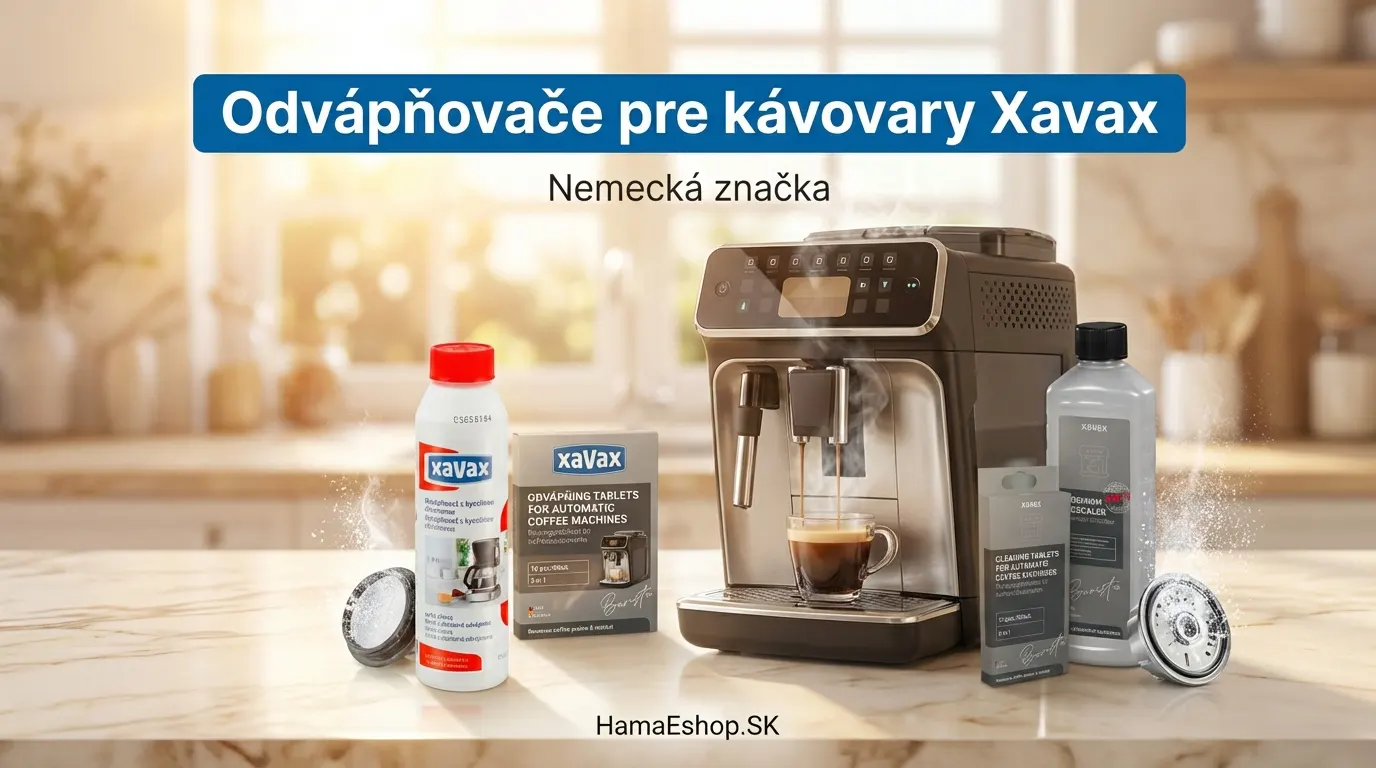 Odvápňovače pre kávovary Xavax